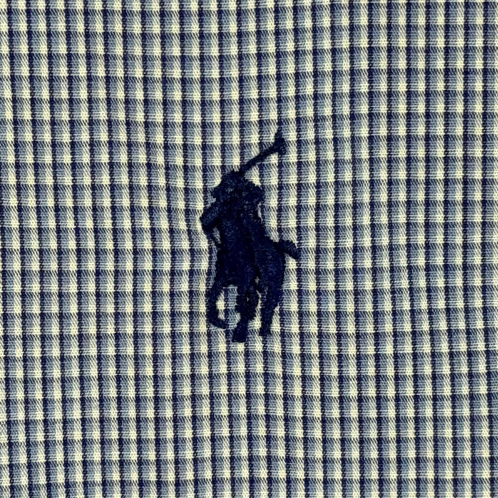 Polo Ralph Lauren Andrew Men’s Dress Shirt 17 34/35 Blue 100% Cotton - Thumbnail 7