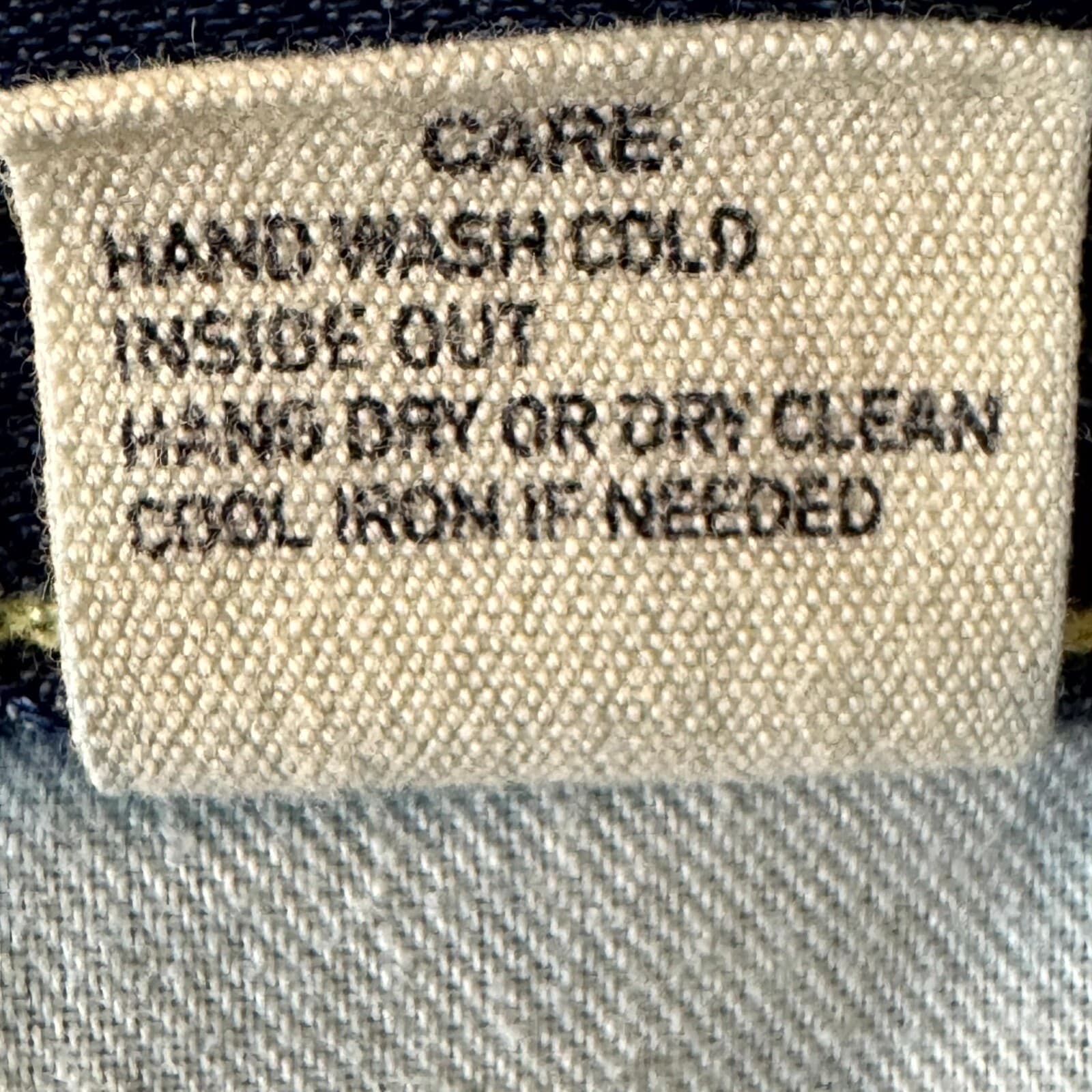 Polo Ralph Lauren Men’s Jeans 38x32 Blue Denim Mid-Rise Straight Leg M1431 - Thumbnail 14