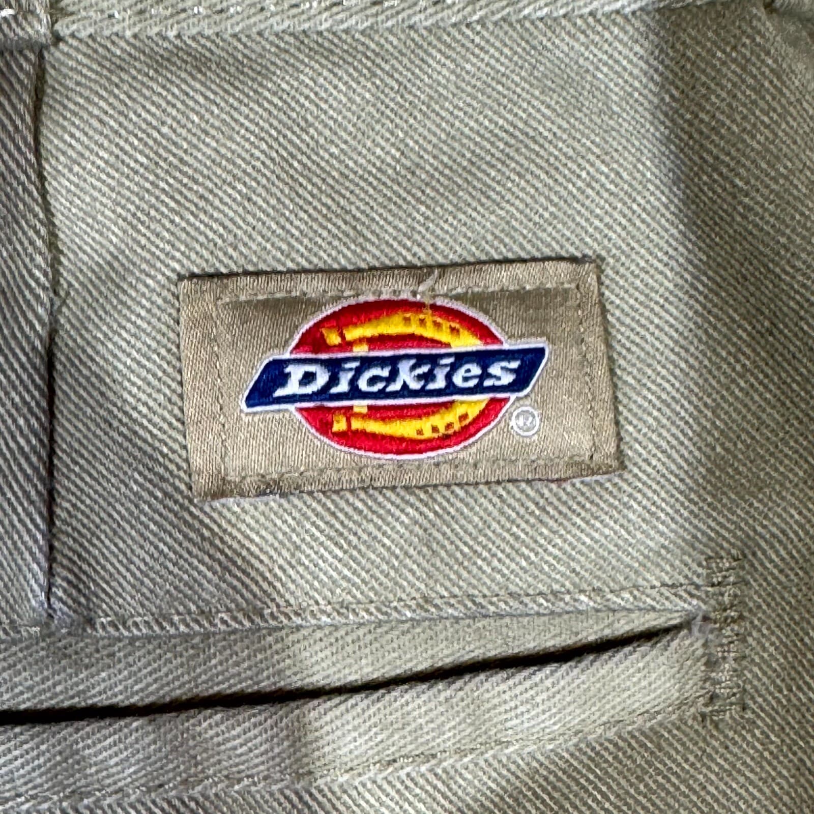 Dickies 874 Men’s Work Pants 34×33 Beige Original Fit High-Rise Straight Leg - Thumbnail 11
