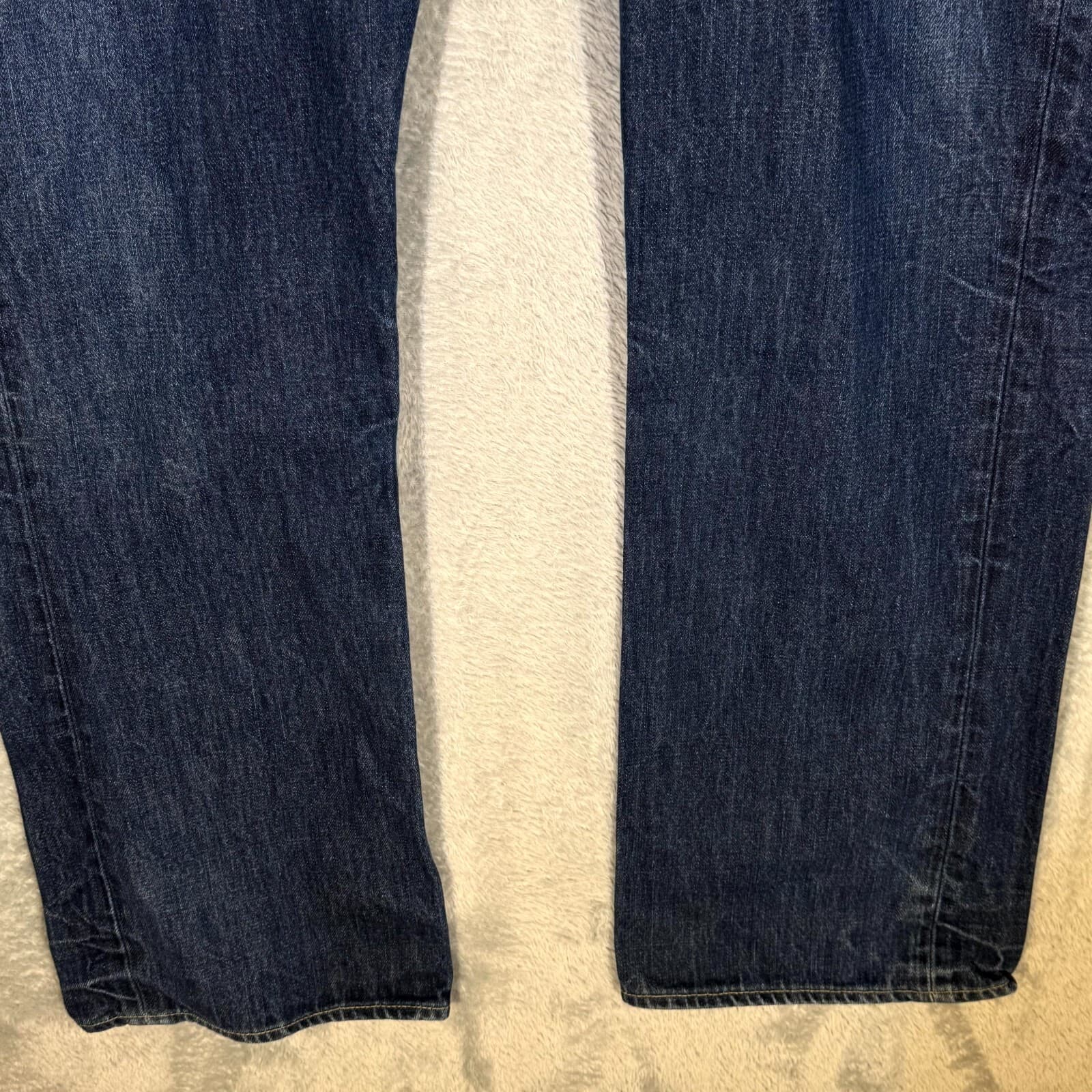 Polo Ralph Lauren Men’s Jeans 38x32 Blue Denim Mid-Rise Straight Leg M1431 - Thumbnail 5