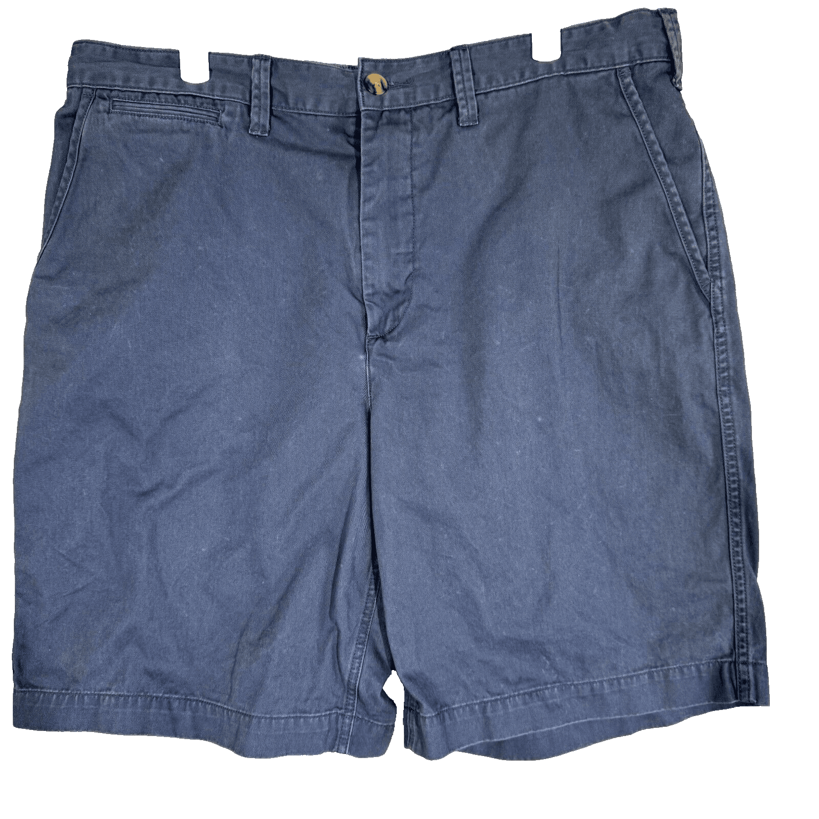Polo Ralph Lauren Men’s Chino Shorts 36 Blue Cotton Relaxed Fit Mid-Rise - Image 1