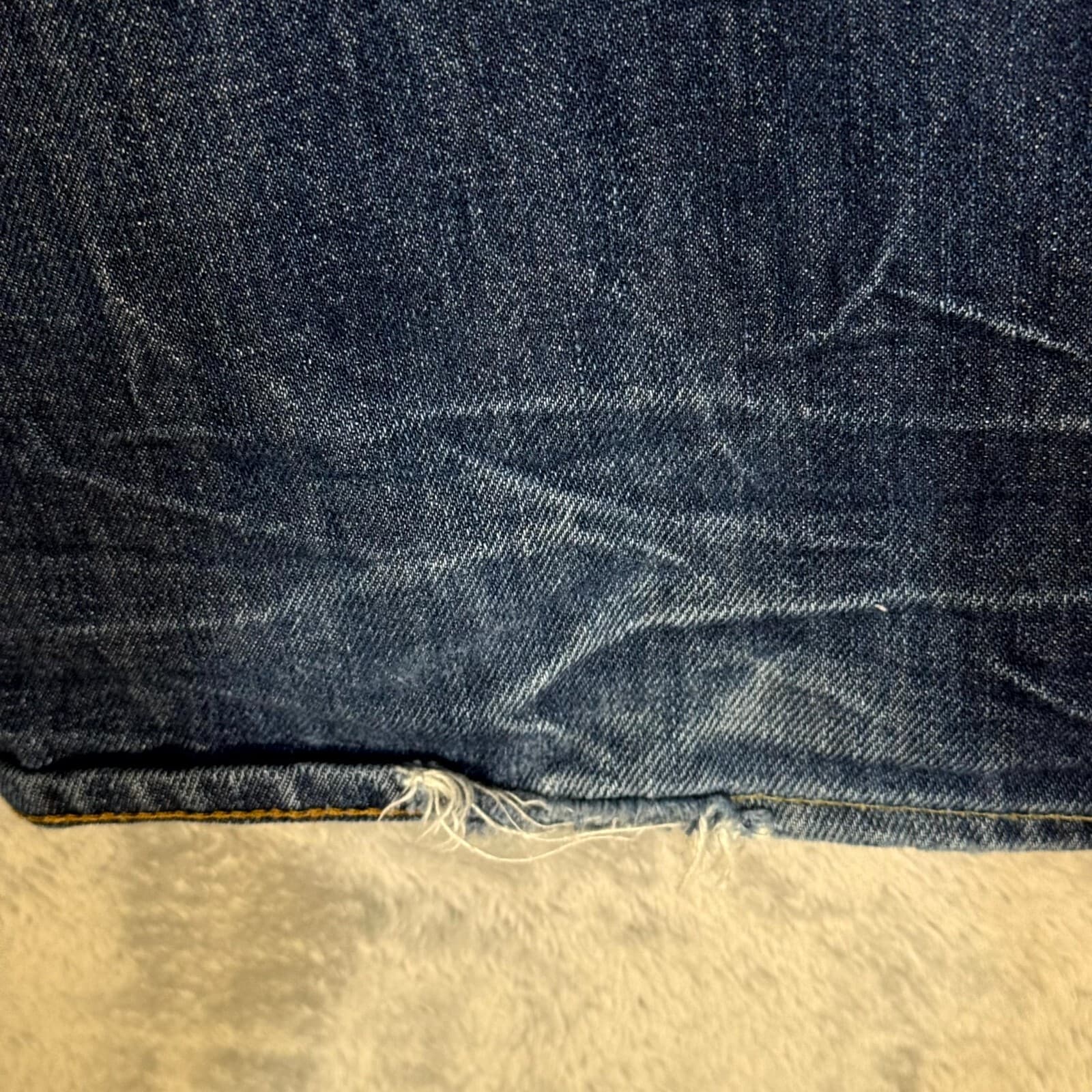 Polo Ralph Lauren Men’s Jeans 38x32 Blue Denim Mid-Rise Straight Leg M1431 - Thumbnail 11