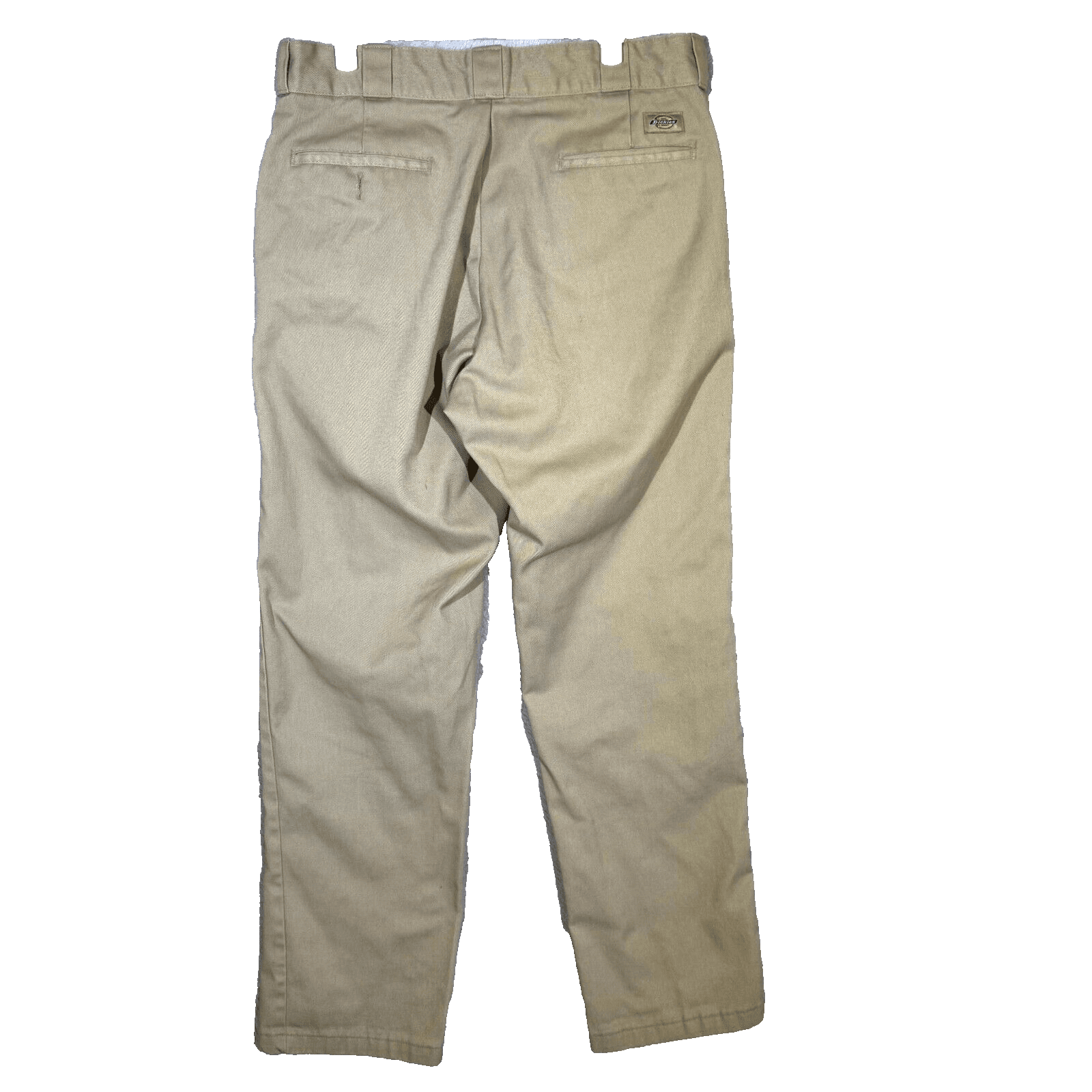 Dickies 874 Men’s Work Pants 34×33 Beige Original Fit High-Rise Straight Leg - Thumbnail 2
