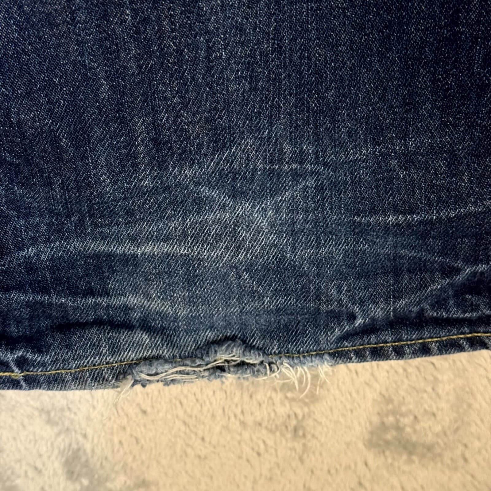 Polo Ralph Lauren Men’s Jeans 38x32 Blue Denim Mid-Rise Straight Leg M1431 - Thumbnail 10