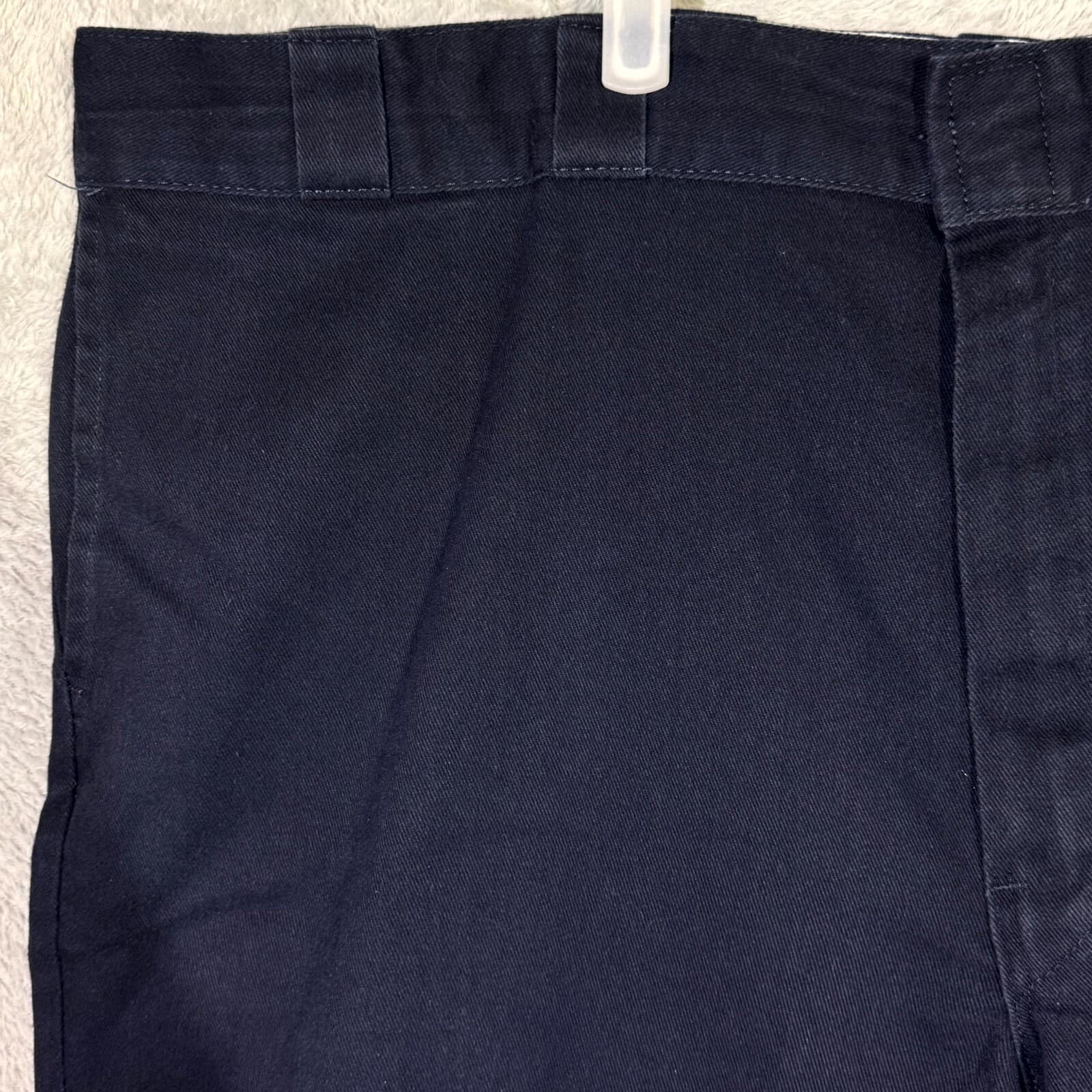 Dickies 874 Men’s Work Pants 48×30 Navy Original Fit High-Rise Straight Leg - Thumbnail 3