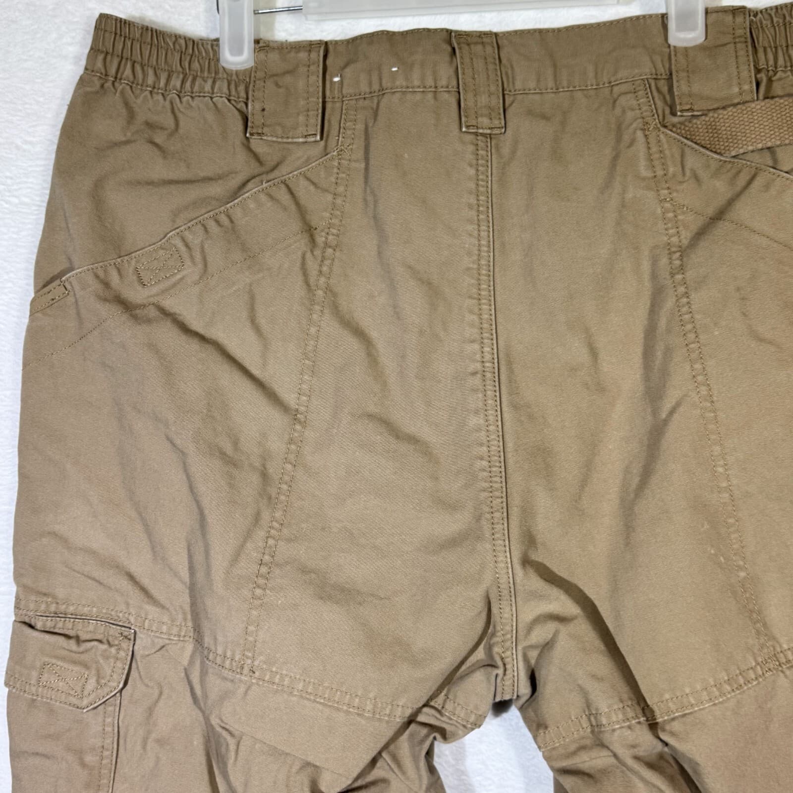 511 Tactical Cargo Pants Men 40x32 Beige 100 Percent Cotton Workwear Utility - Thumbnail 10