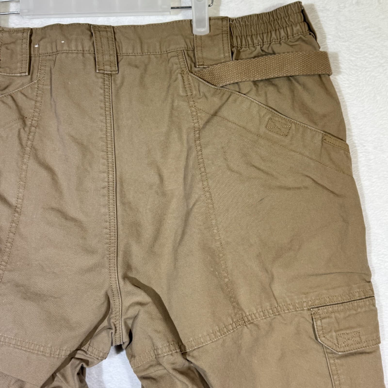 511 Tactical Cargo Pants Men 40x32 Beige 100 Percent Cotton Workwear Utility - Thumbnail 11