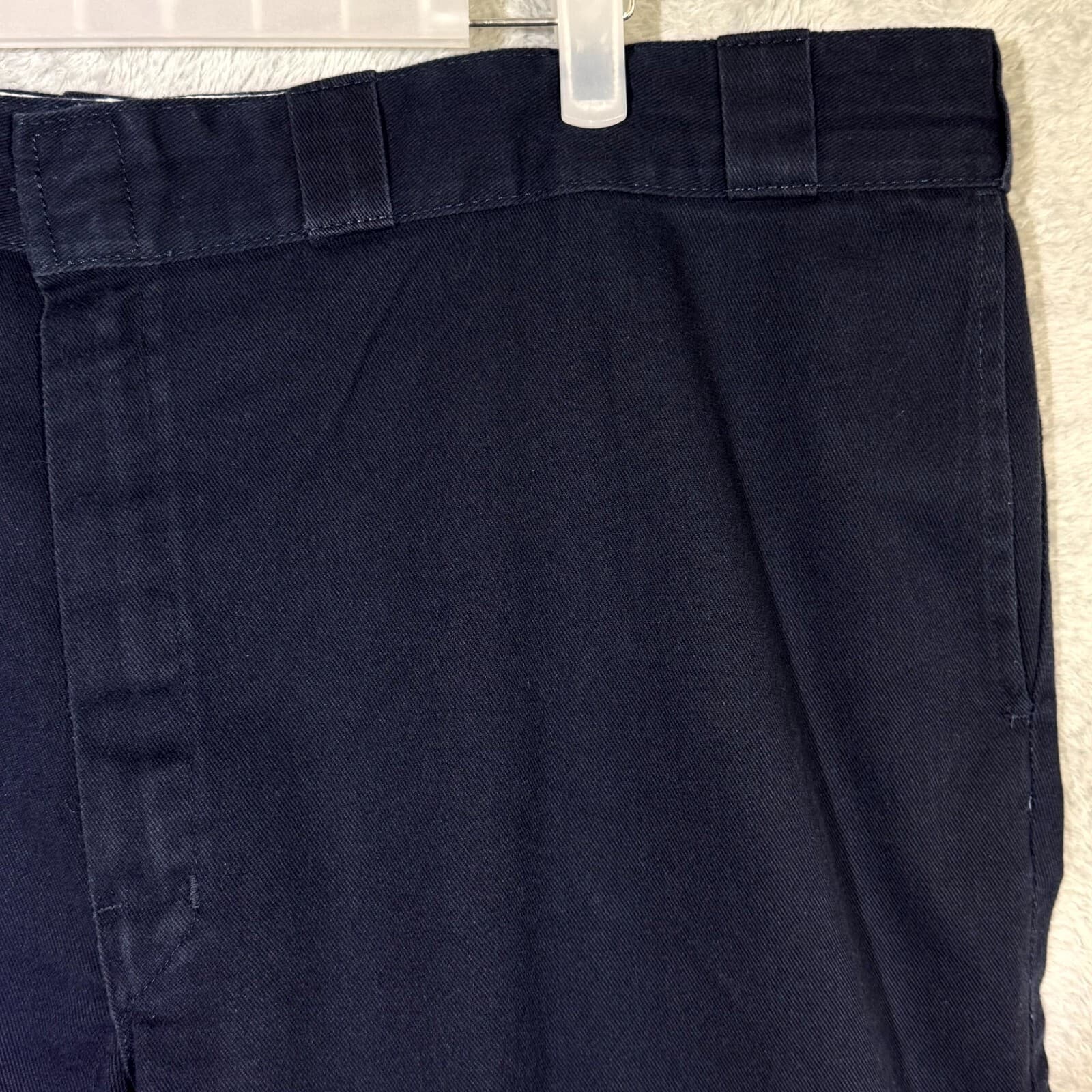 Dickies 874 Men’s Work Pants 48×30 Navy Original Fit High-Rise Straight Leg - Thumbnail 4