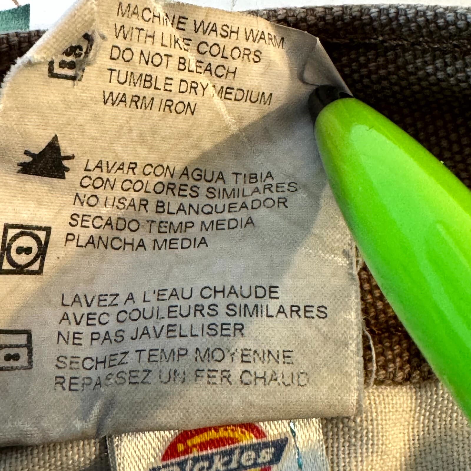 Dickies Carpenter Jeans Men 42x30 Brown 100 Percent Cotton Workwear Utility - Thumbnail 14