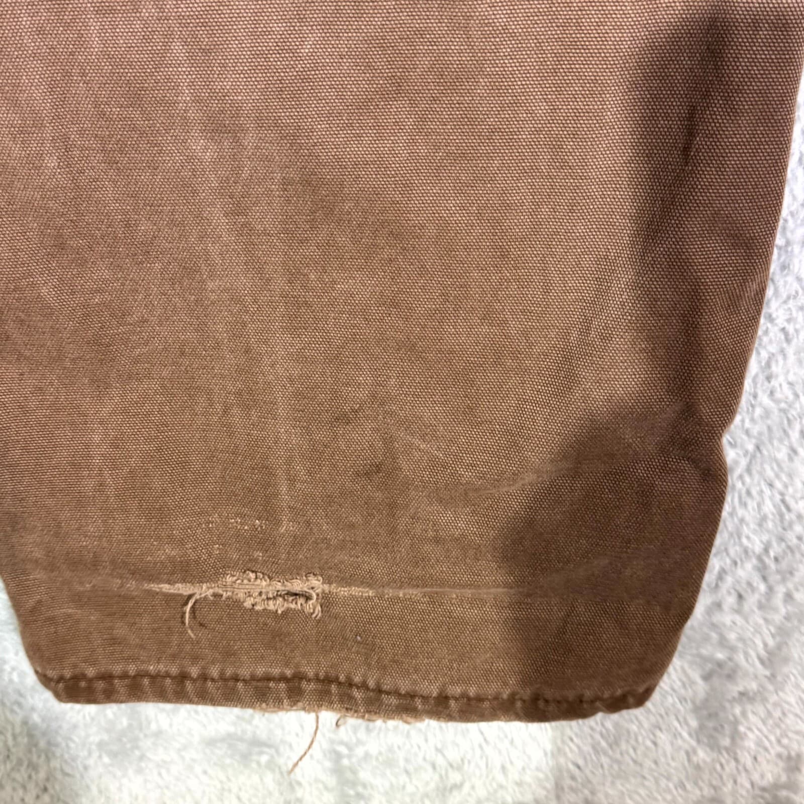 Dickies Carpenter Jeans Men 42x30 Brown 100 Percent Cotton Workwear Utility - Thumbnail 10