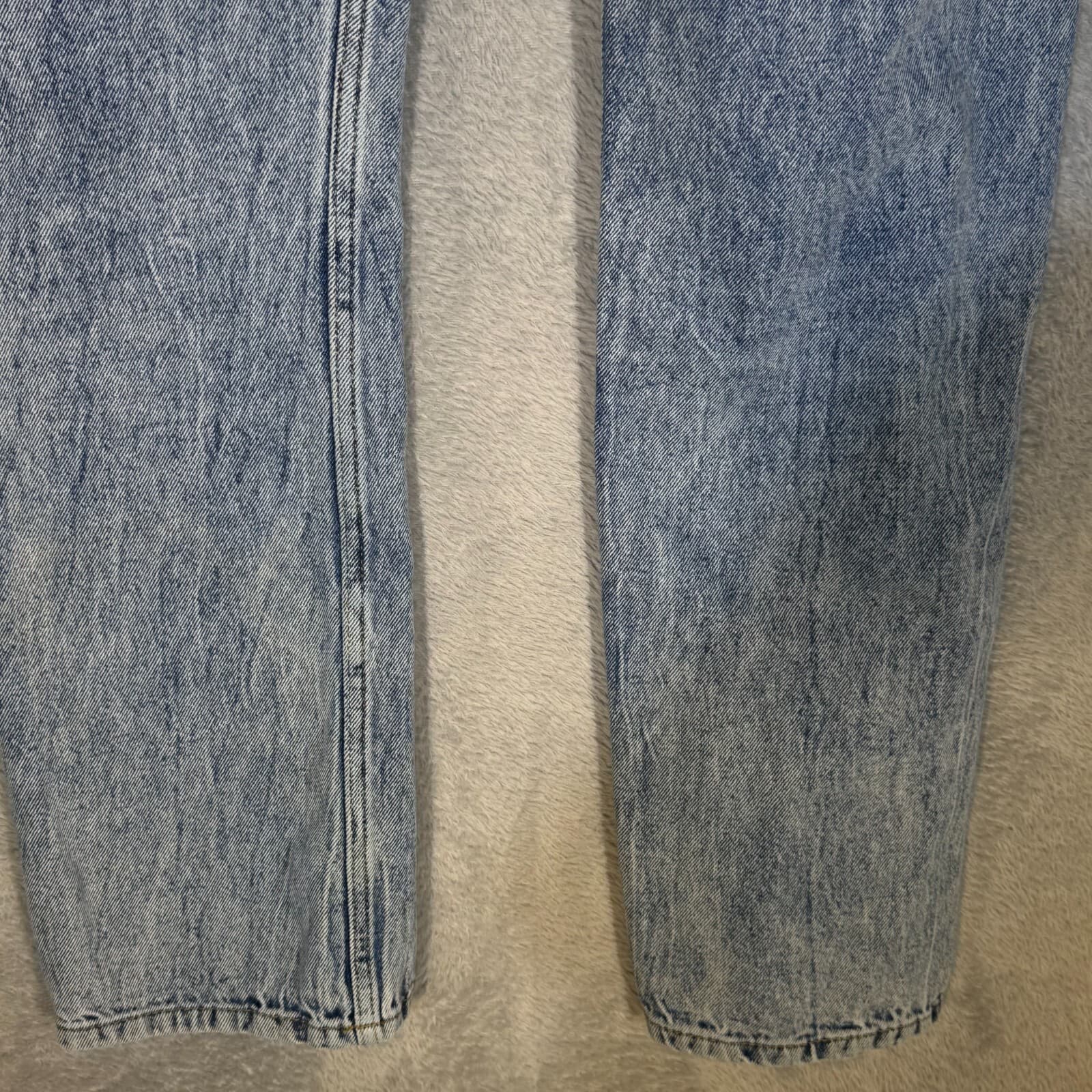 Levi’s 505 Boys Jeans Size 14 Reg 27x27 Blue Denim Stretch Straight Leg - Thumbnail 9