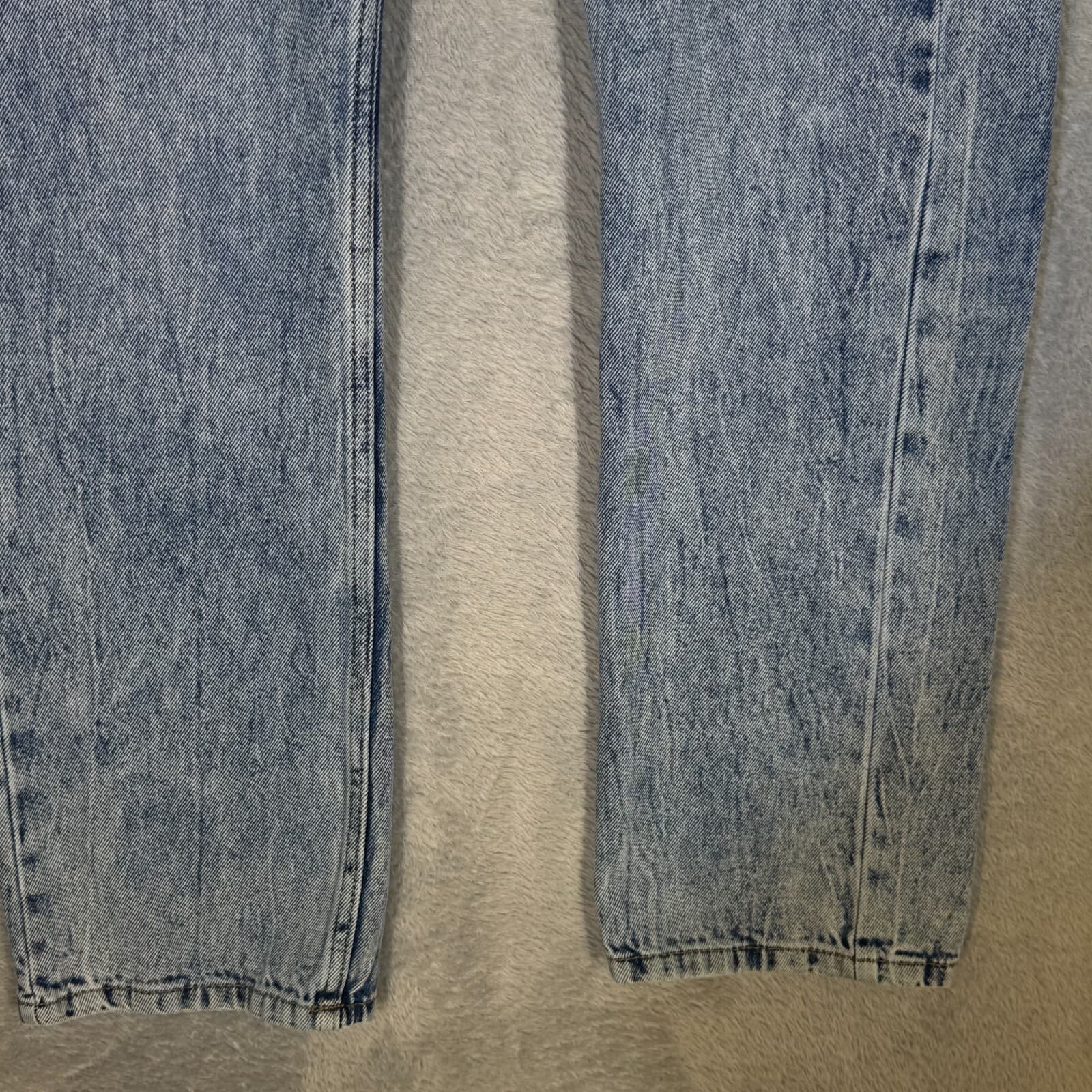 Levi’s 505 Boys Jeans Size 14 Reg 27x27 Blue Denim Stretch Straight Leg - Thumbnail 5