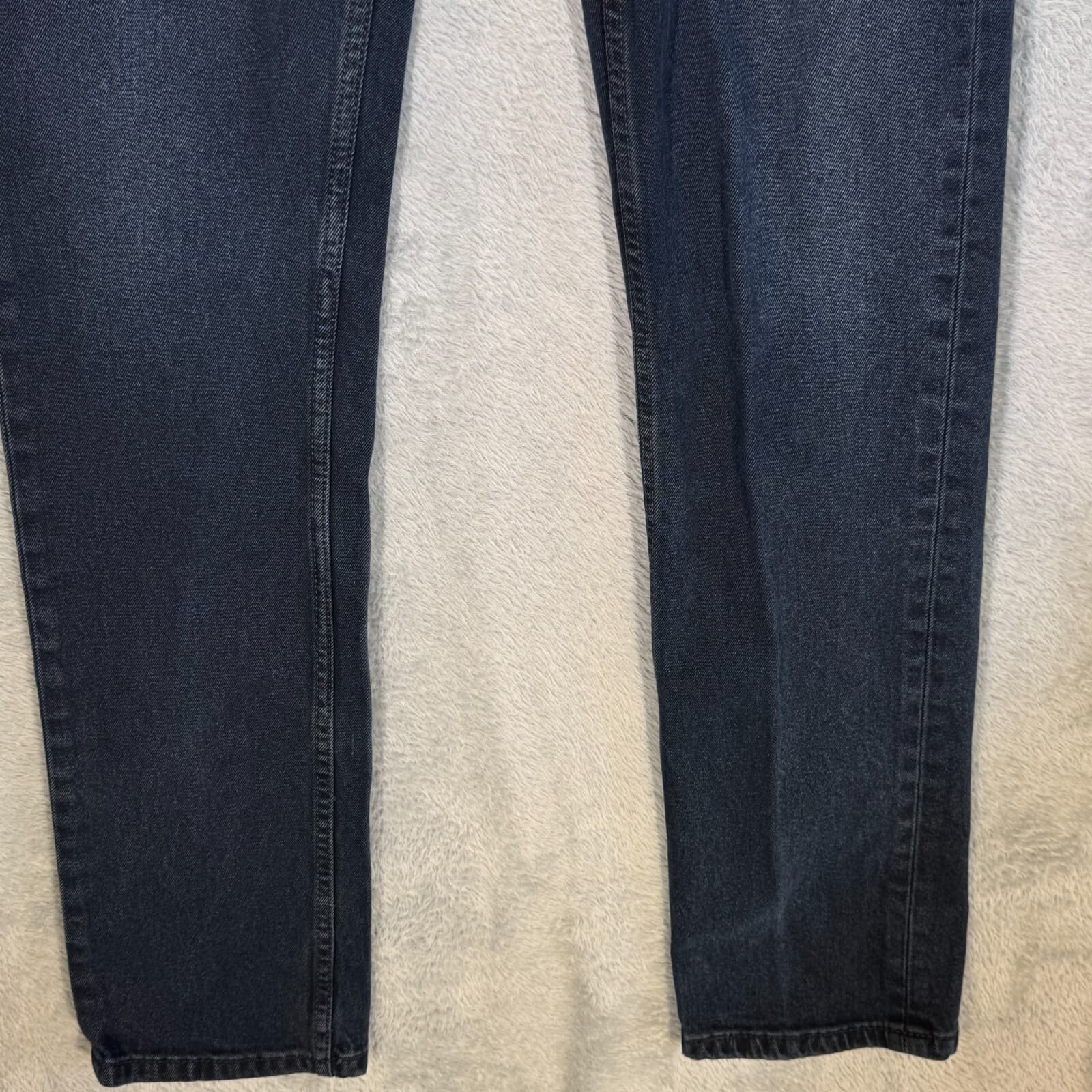 Levi's 511 Men's Jeans 32x34 Black Denim Stretch Slim Straight - Thumbnail 5