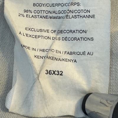 Dickies Pants Mens 36x32 Stretch Workwear Jeans Straight Leg Good Condition - Thumbnail 6