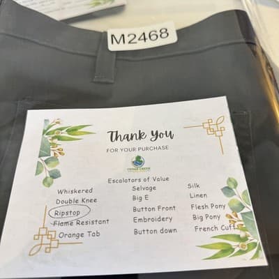 Carhartt Ripstop Pants Mens 36x30 Gray Relaxed Fit Utility Work Zipper Pocket - Thumbnail 11