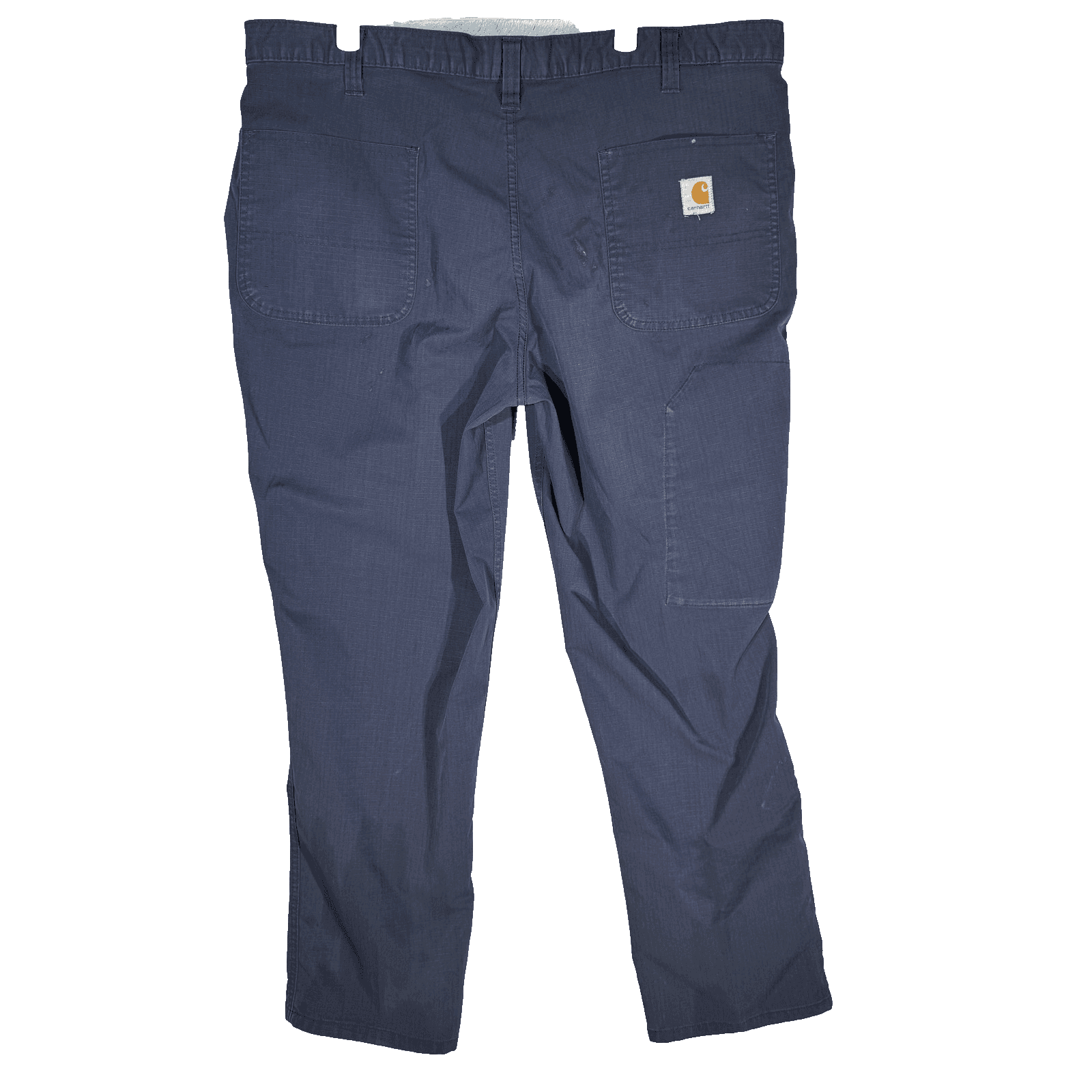 Carhartt Pants Mens 38x30 Navy Relaxed Fit Workwear Cargo Utility Stain Ripstop - Thumbnail 2