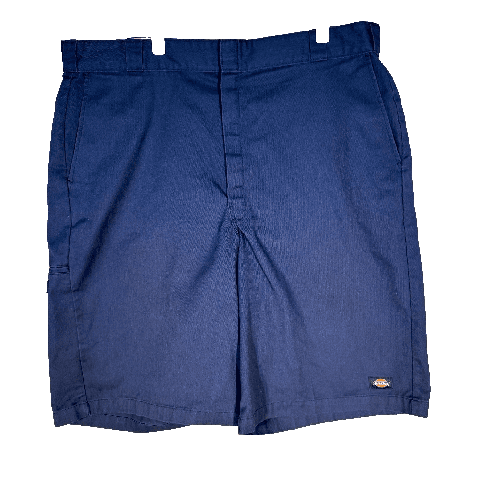 Dickies Men Workwear Shorts 42 Navy Mid-Rise Regular Fit Flat Front - Image 1