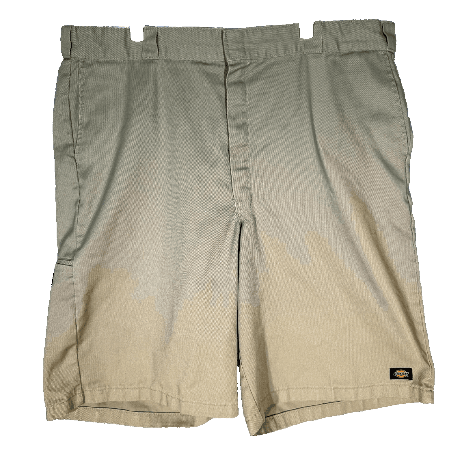Dickies Work Shorts Mens 44 Beige Utility Cargo Workwear Durable Cotton - Image 1