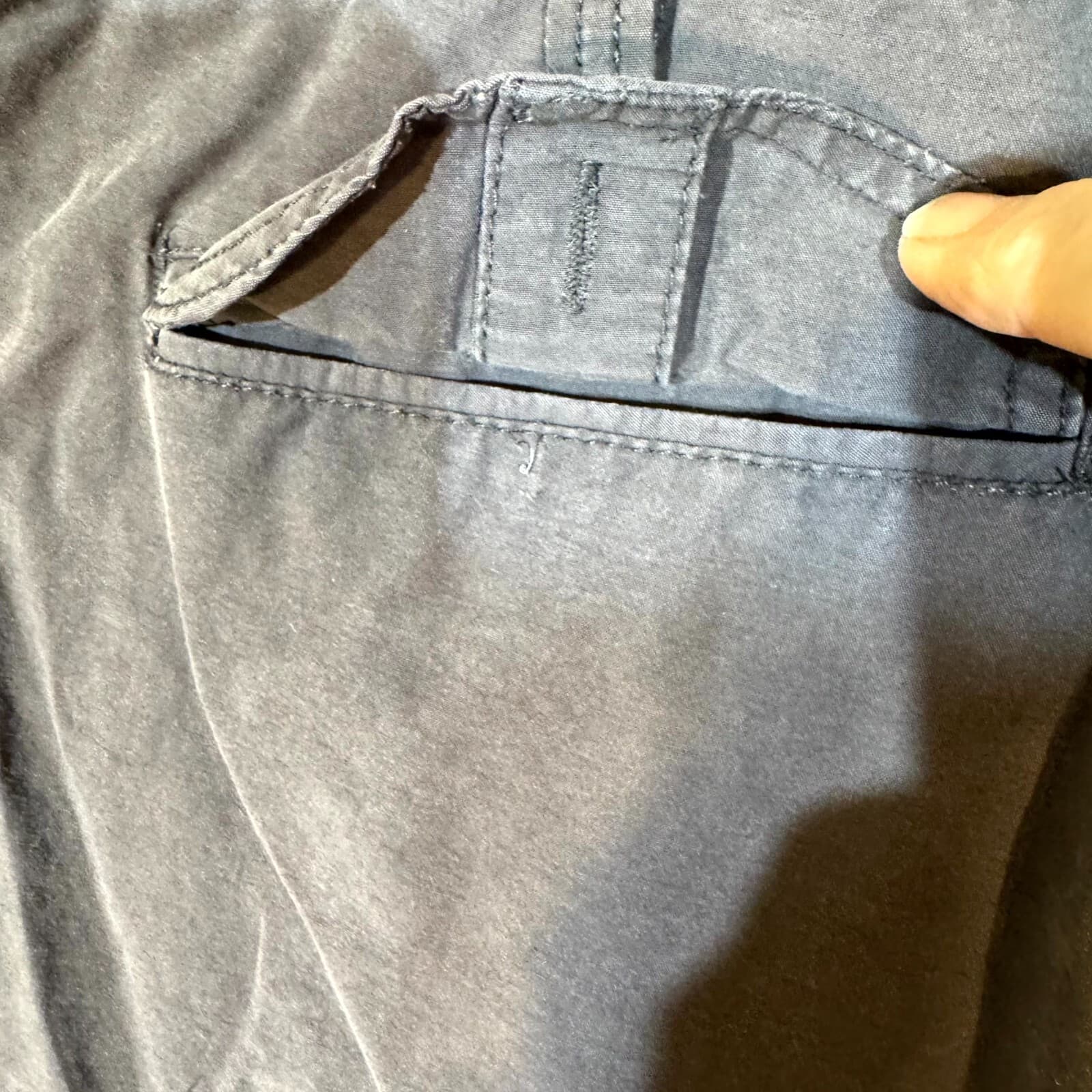 Ecko Unltd Cargo Shorts Men 40 Dark Gray Cotton Utility Pockets Streetwear - Thumbnail 3