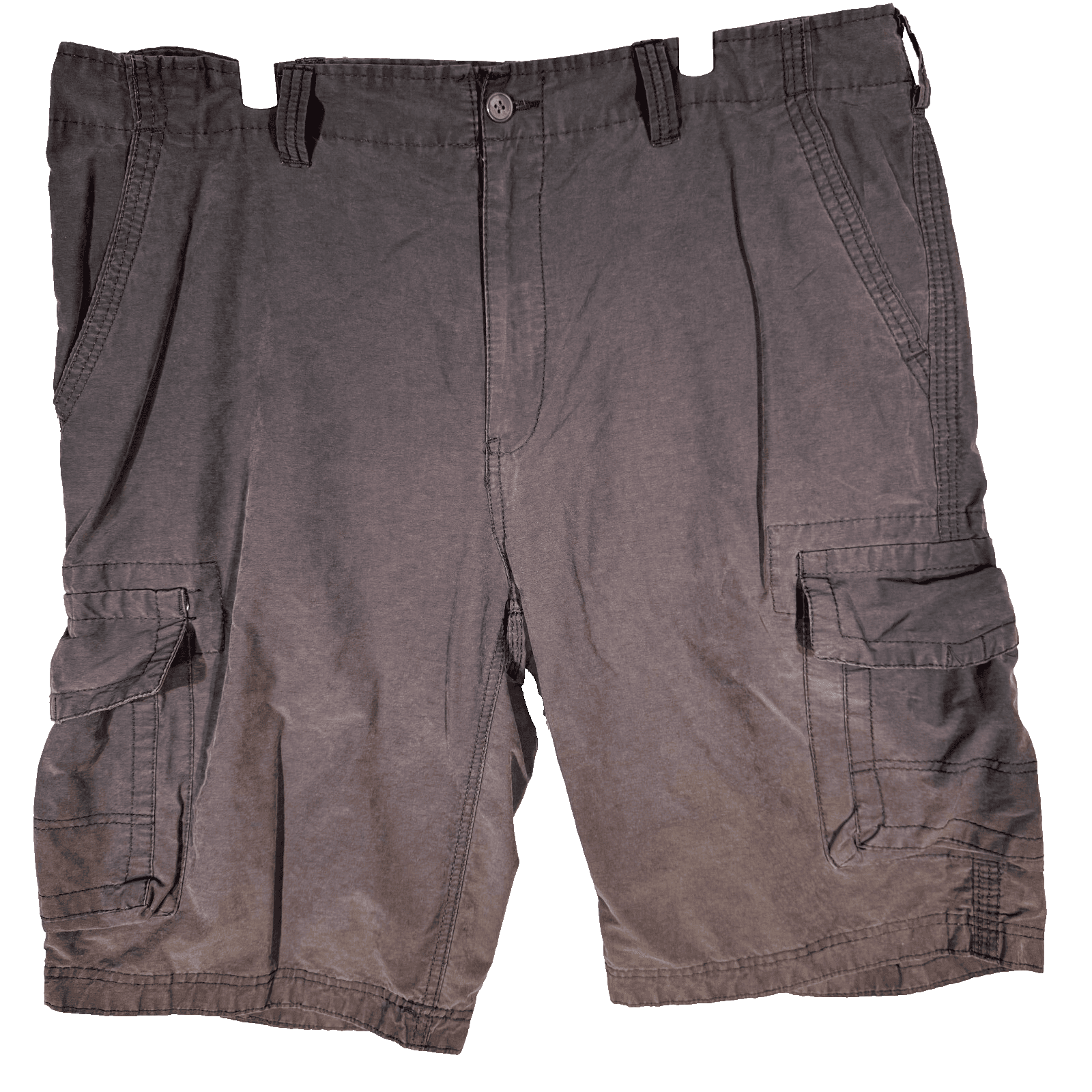 Ecko Unltd Cargo Shorts Men 40 Dark Gray Cotton Utility Pockets Streetwear - Image 1