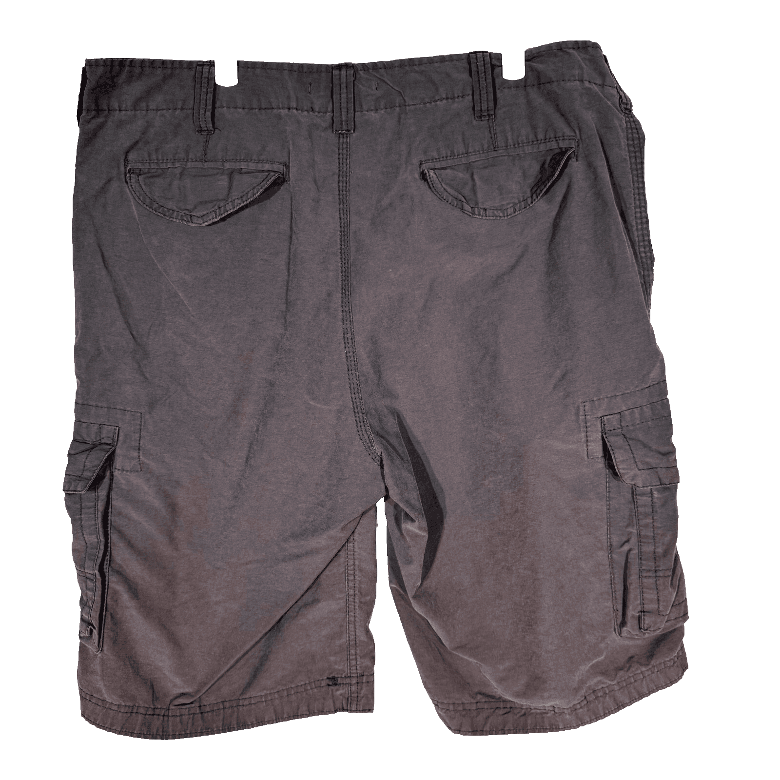 Ecko Unltd Cargo Shorts Men 40 Dark Gray Cotton Utility Pockets Streetwear - Thumbnail 2