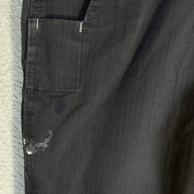 Carhartt Pants Mens 34x30 Gray Relaxed Fit Workwear Ripstop Utility Paint Stains - Thumbnail 4