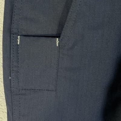 Carhartt Ripstop Pants Mens 29x30 Navy Relaxed Fit Utility Workwear Pockets Zip - Thumbnail 3