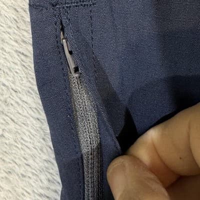 Carhartt Ripstop Pants Mens 29x30 Navy Relaxed Fit Utility Workwear Pockets Zip - Thumbnail 4