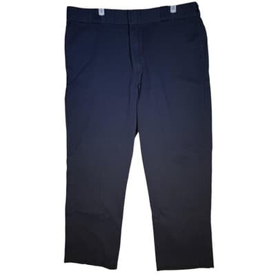 Dickies 874 Pants Mens 40x30 Navy Blue Original Fit Workwear Poly Cotton Uniform - Image 1