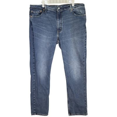 Levis 511 Jeans Mens 40x32 Blue Slim Fit Stretch Tapered Leg Denim Pants 511 - Image 1