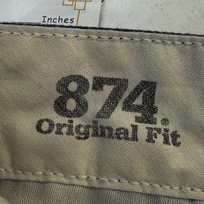 Dickies 874 Pants Mens 40x30 Navy Blue Original Fit Workwear Poly Cotton Uniform - Thumbnail 6