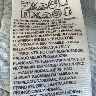 Levis 501 Jeans Mens 40x30 Straight Leg Button Fly Classic Vintage Denim Pants - Thumbnail 7