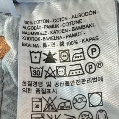 Levis 501 Jeans Mens 40x30 Straight Leg Button Fly Classic Vintage Denim Pants - Thumbnail 6