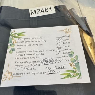 Carhartt Pants Mens 30x29 Navy Blue Ripstop Relaxed Fit Outdoor Workwear Cargo - Thumbnail 11