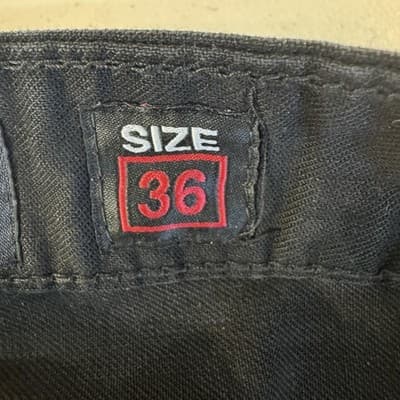 Ecko Unltd Shorts Mens 36 Black Rawthentic Denim Cotton Casual Relaxed Fit - Thumbnail 6