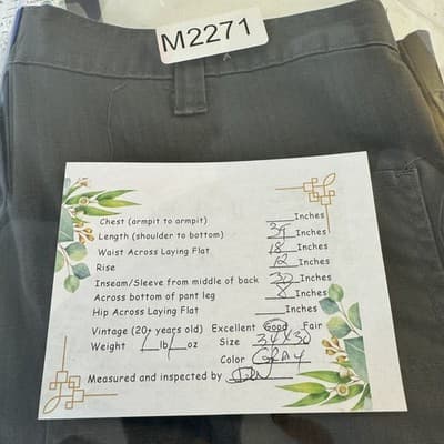 Carhartt Pants Mens 34x30 Gray Relaxed Fit Ripstop Workwear Utility Carpenter - Thumbnail 12