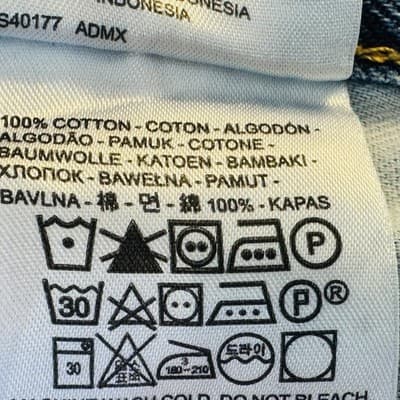 Levis 550 Jeans Mens 48x29 Blue Medium Wash Relaxed Tapered Denim Mid Rise - Thumbnail 5