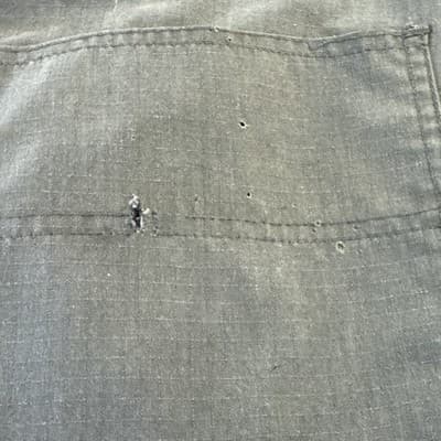 Carhartt Pants Mens 38x29 Navy Relaxed Fit Workwear Utility Pockets Distressed - Thumbnail 8