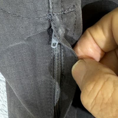 Carhartt Pants Mens 34x30 Gray Ripstop Relaxed Fit Workwear Utility Distressed - Thumbnail 6