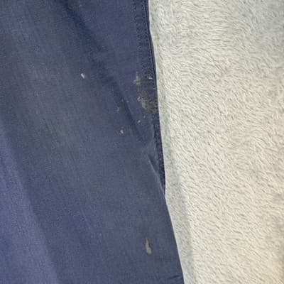 Carhartt Pants Mens 38x29 Navy Relaxed Fit Workwear Utility Pockets Distressed - Thumbnail 4