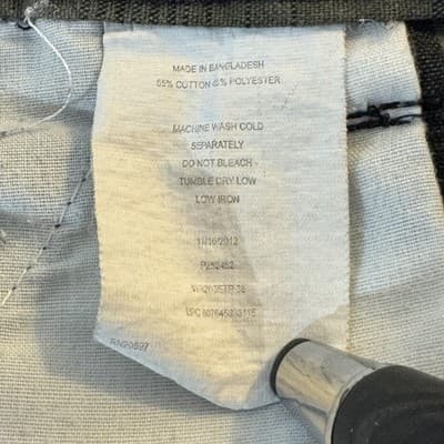 Dickies Shorts Mens 38 Brown Plaid Work Chino Utility Multi Pocket 12 Inseam - Thumbnail 4