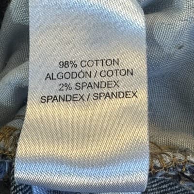 Lucky Brand Jeans Womens 20 Blue Authentic Skinny Stretch Denim Whiskered Plus - Thumbnail 7