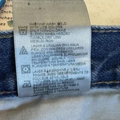 Dickies Carpenter Jeans Mens 36x30 Blue Workwear Utility W918 100% Cotton Denim - Thumbnail 7