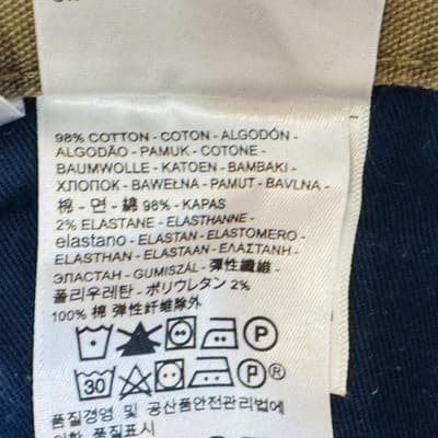 Levi's Pants Mens 38x34 Brown Carpenter Workwear Canvas Straight Leg Lot 505 - Thumbnail 5