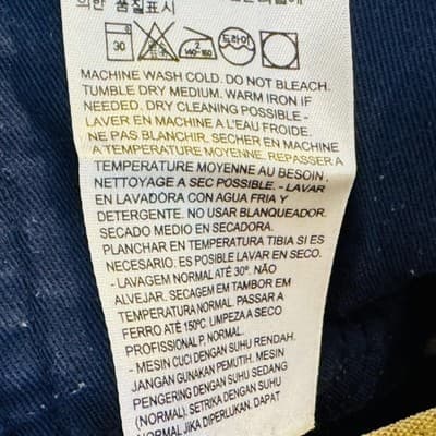 Levi's Pants Mens 38x34 Brown Carpenter Workwear Canvas Straight Leg Lot 505 - Thumbnail 6