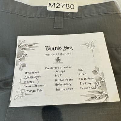 Carhartt Pants Mens 40x30 Gray Ripstop Relaxed Fit Work Utility Tool Pockets - Thumbnail 9