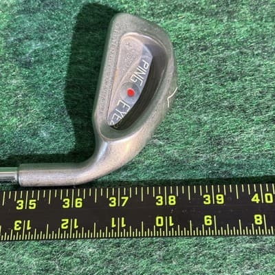 Vintage Ping Eye 2 7 Iron Red Dot Steel Shaft Golf Pride Grip Right Hand - Thumbnail 5