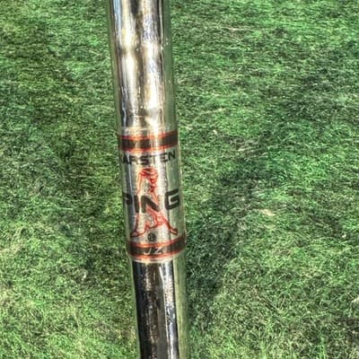 Vintage Ping Eye 2 7 Iron Red Dot Steel Shaft Golf Pride Grip Right Hand - Thumbnail 6