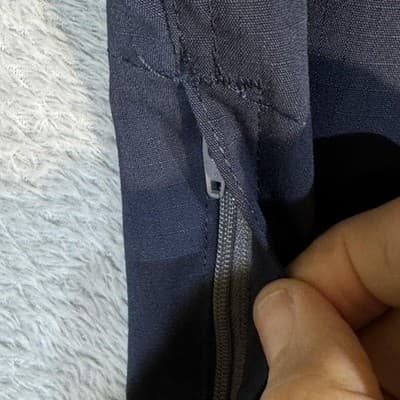 Carhartt Pants Mens 38x28 Navy Ripstop Work Relaxed Fit Zipper Pockets 74533-20 - Thumbnail 3