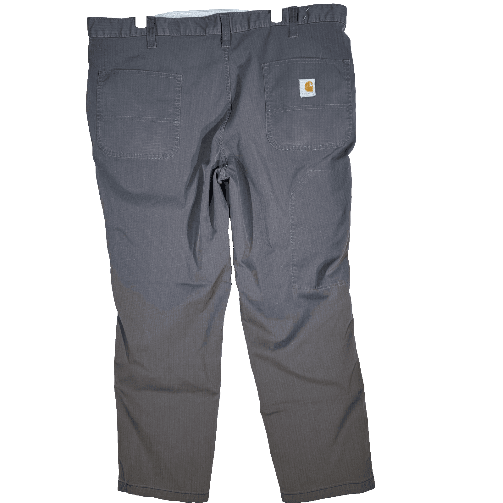 Carhartt Pants Mens 40x30 Gray Ripstop Relaxed Fit Work Utility Tool Pockets - Thumbnail 2